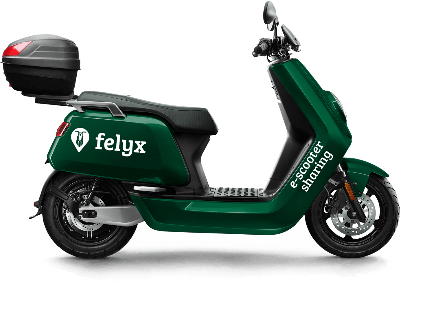 Groene elektrische scooters - City Tweewielers