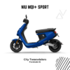 NIU MQI+ - Blauw