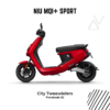 NIU MQI+ - Rood