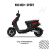 NIU MQI+ - Zwart