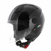 KINDERHELM VITO JET MODA BAMBINO GLANS ZWART