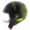 HELM VITO JET MODA MAT GROEN/ZWART - Afbeelding 3
