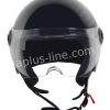 HELM VITO JET LORETO GLANS ZWART