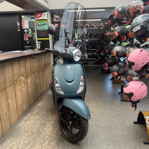 sym fiddle 2 45-km bromfiets bj2024 1km !!!!! nieuw demo scooter