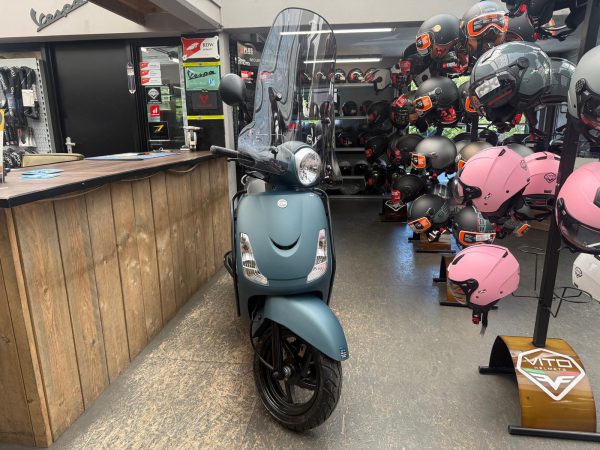 sym fiddle 2 45-km bromfiets bj2024 1km !!!!! nieuw demo scooter